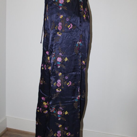 NWT Johnny Was Biya JWLA Misty Easy Pant Embroidery Wide Leg Drawstring … - Picture 6 of 9